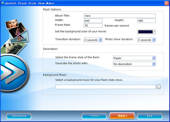 myspace picture animator - flash album creator with slide show - flash slide shows