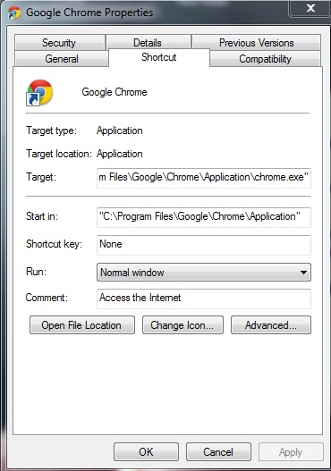 Properties of Chrome