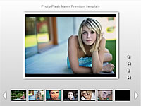 Thumbnail Bottom 1 Row Premium flash template