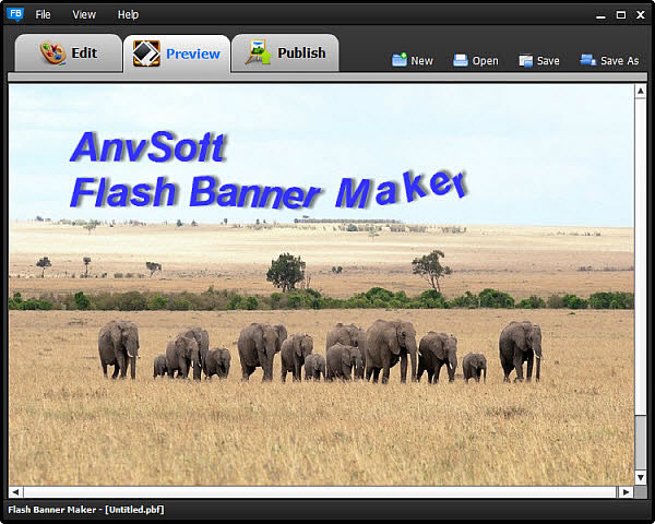 Features Of Flash Banner Maker Creating Banners In Flash Animation 