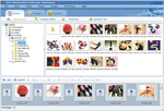 Main window of Photo Slideshow Maker Pro